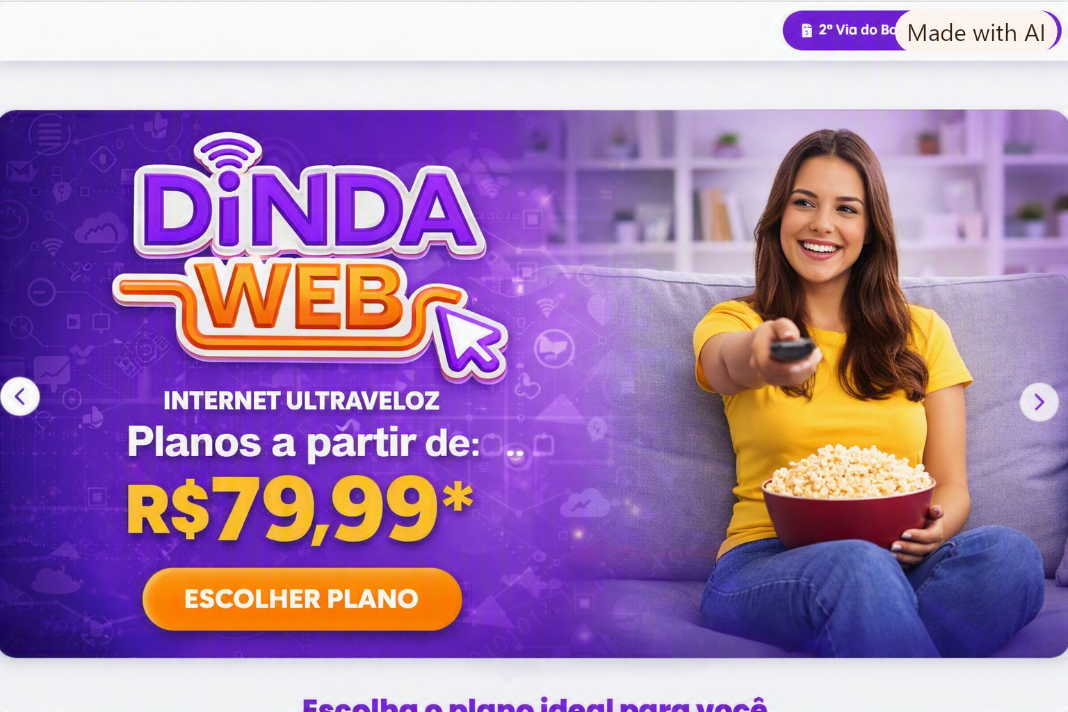 Planos a partir de R$ 79,99